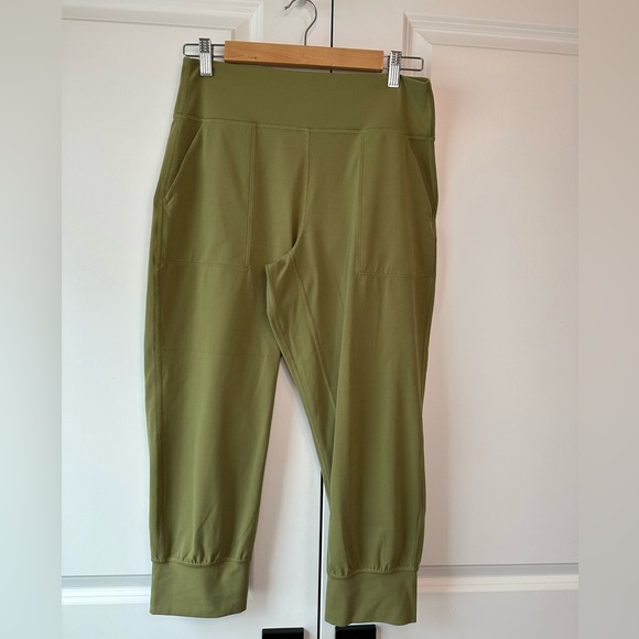 Lululemon Align High-Rise Cropped Jogger Bronze Green (Size 10) - Picture 1 of 7
